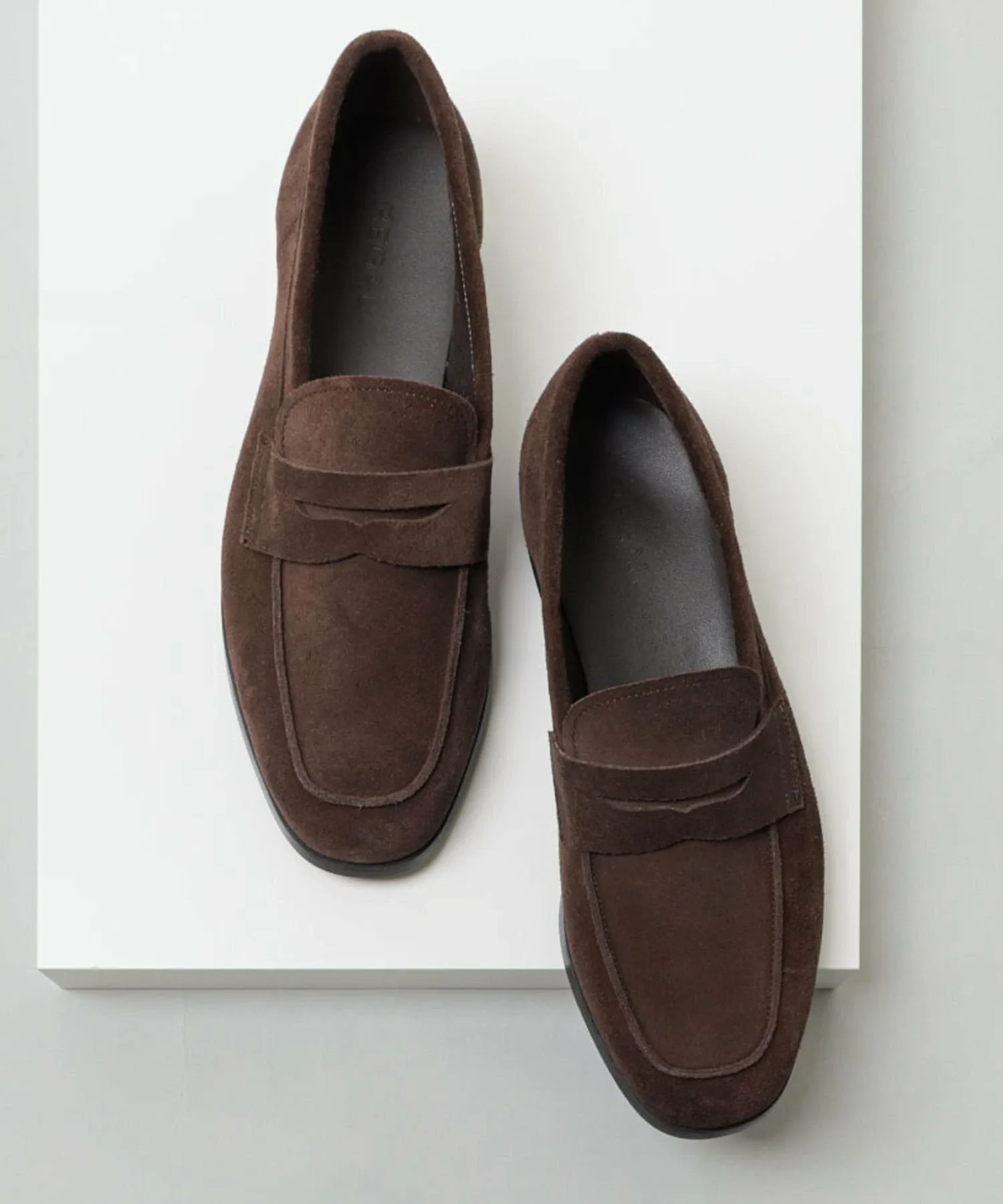 Лоферы Regal 23HL, темно-коричневые, деловые туфли Regal, Dark brown — фото 2