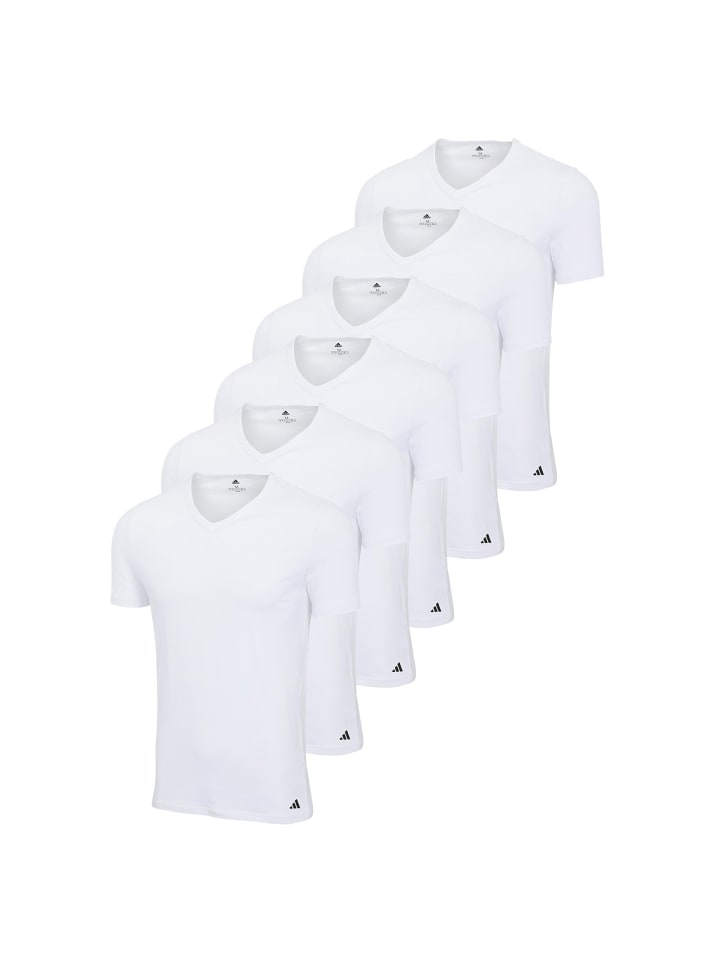 

Adidas Набор из 6 белых футболок