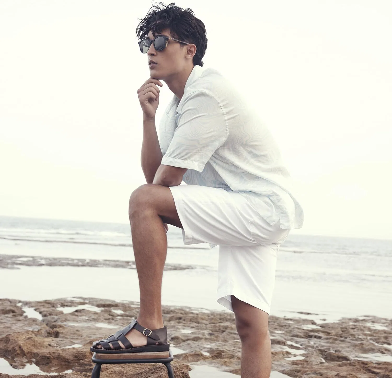 Сандалии из натуральной кожи, Daniel, коричневый Jerusalem Sandals — фото 3
