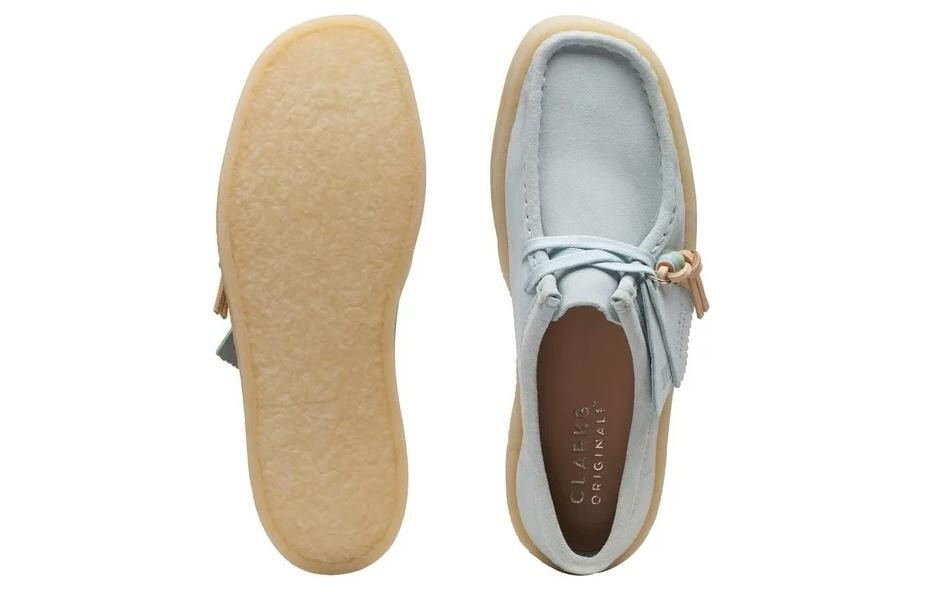 Женская повседневная обувь женская синяя Clarks — фото 4