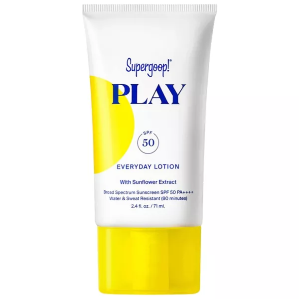 

Play ежедневный лосьон spf 50 солнцезащитный крем для лица и тела Supergoop!, объем 69 мл