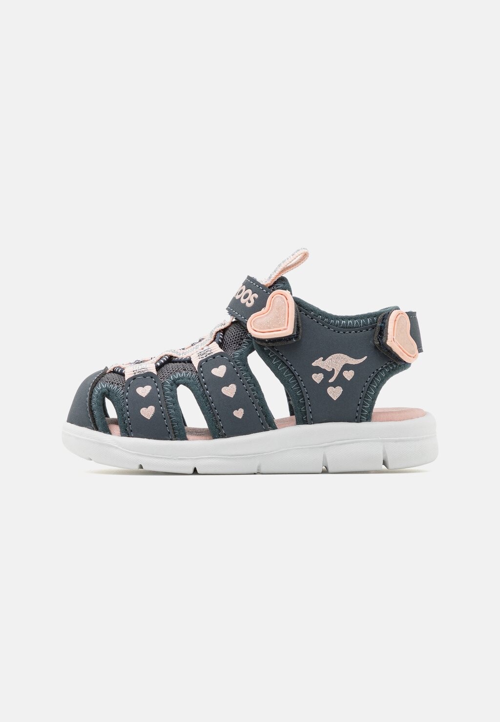 

Сандалии K-Mini KangaROOS, цвет grey/light pink
