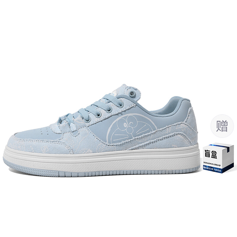 Кеды, обувь для скейтборда унисекс с низким верхом Doraemon, цвет Mousse Blue