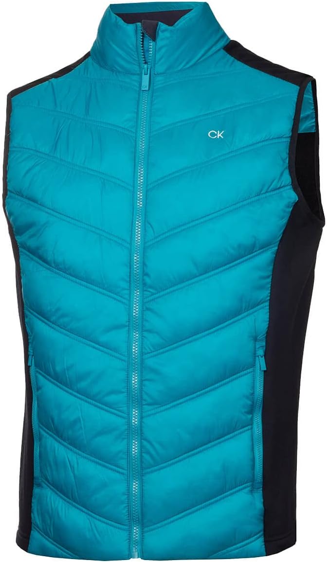 

Мужской жилет для гольфа Calvin Klein Performance Hybrid с влагоотводящим эффектом, Caribbean