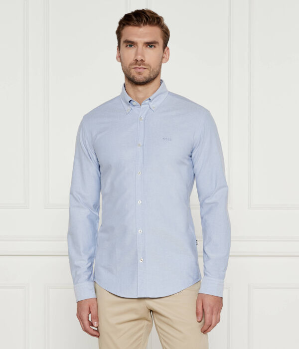 

Рубашка h-roan Slim fit Boss, синий