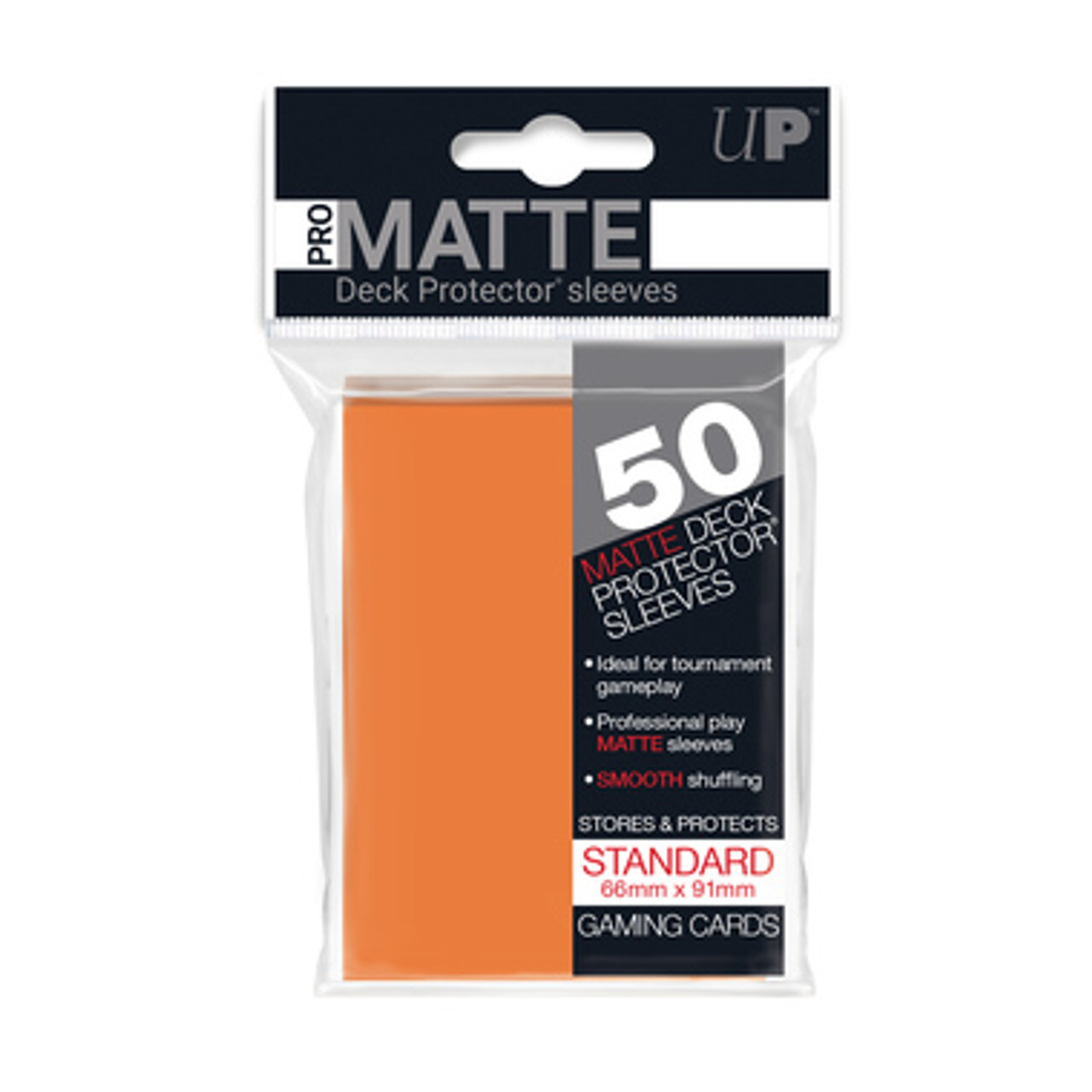 

Аксессуары Ultra Pro Sleeves: Standard Size PRO-Matte - Orange (50ct)