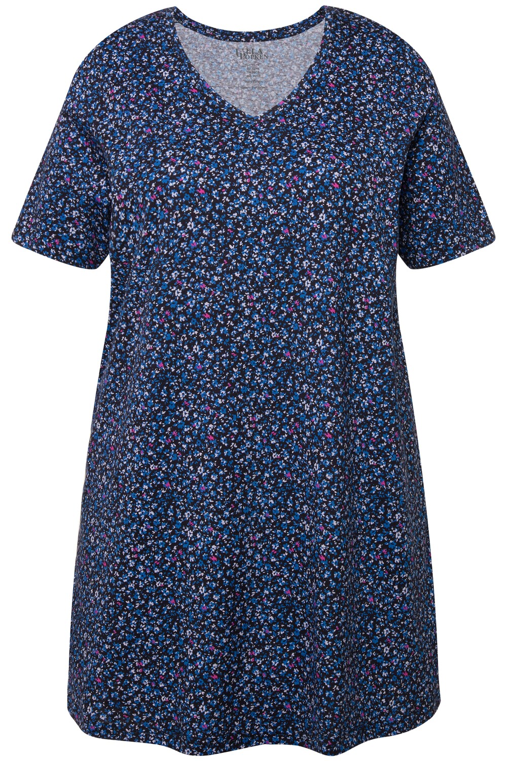 

Футболка Ulla Popken Long, морской