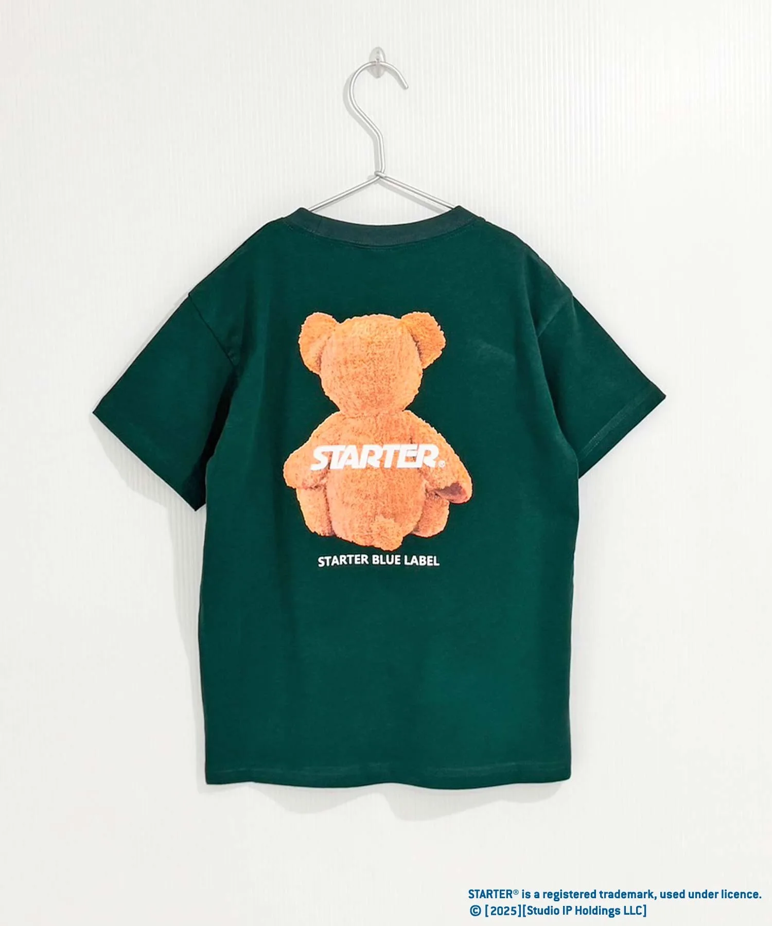 Детская футболка STARTER BEAR SHISKY серая — фото 4