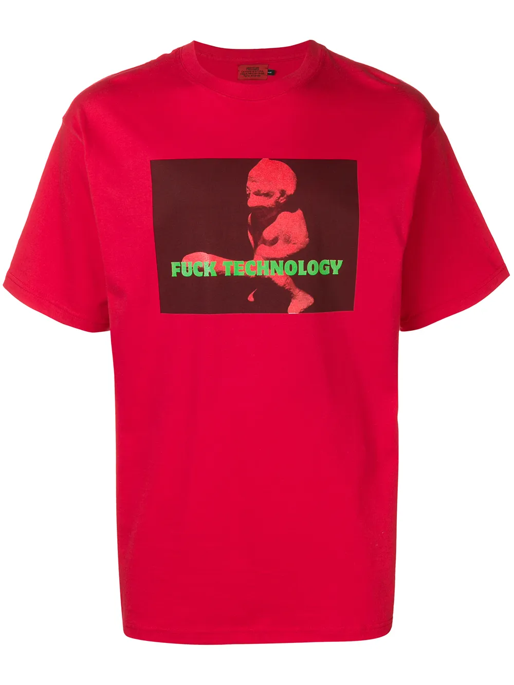 

Футболка с графическим принтом Pressure, красный