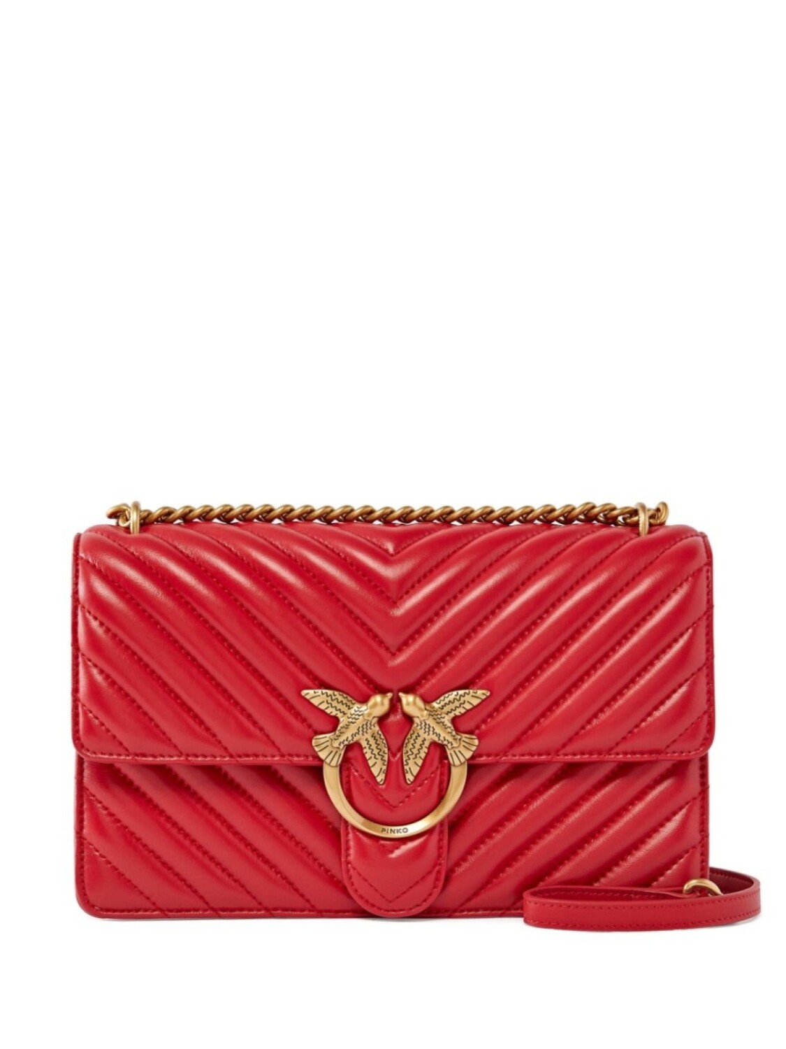 

Сумка через плечо Love One PINKO, красный