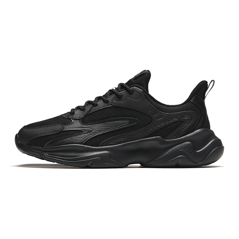 

Кроссовки ANTA Life Collection Lifestyle Shoes Men Low-top Black, черный