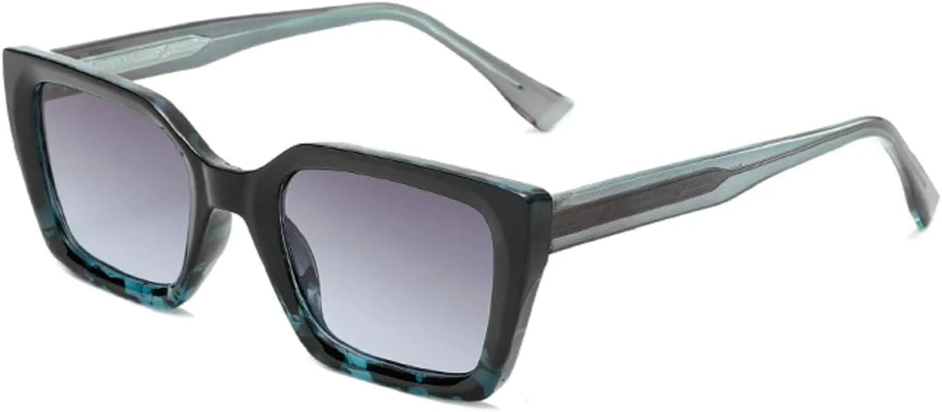 

Винтажные квадратные солнцезащитные очки для женщин и мужчин, роскошные модные классические солнцезащитные очки для мужчин и женщин, модель 3245 Melrose, Blue Amber