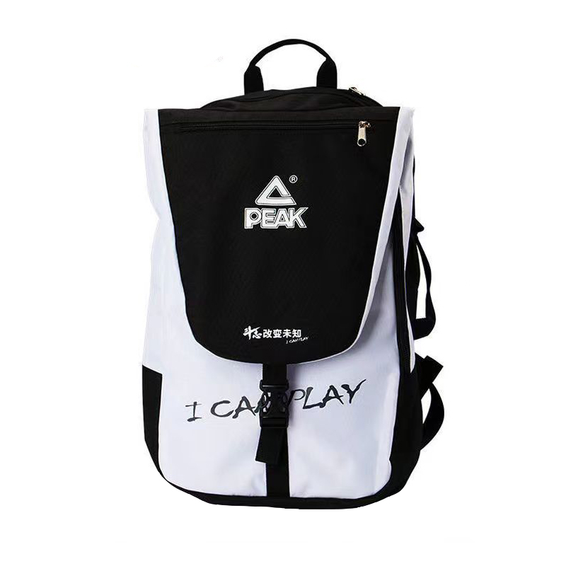 

Нейлоновый рюкзак для ноутбука Тубас унисекс черно-белый PEAK