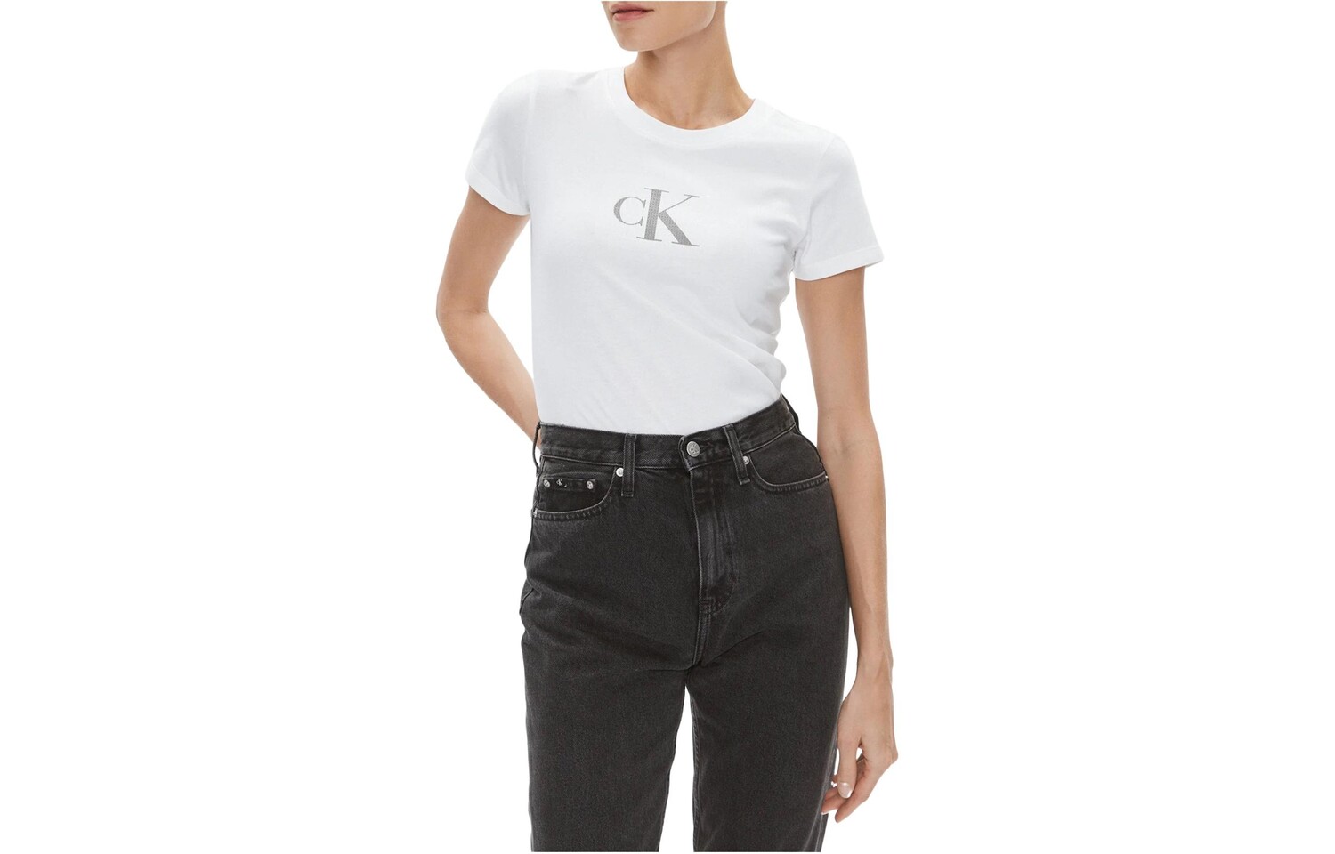 

Футболка женская белая Calvin Klein