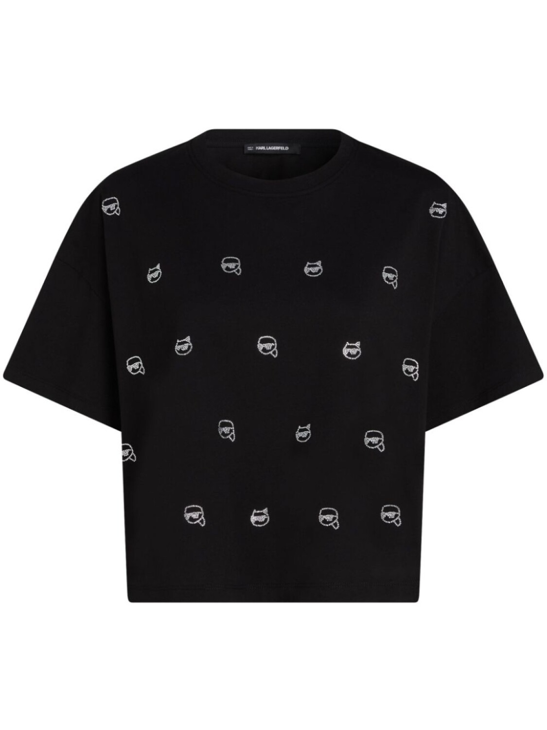 

Karl Lagerfeld футболка Иконик 2.0, черный