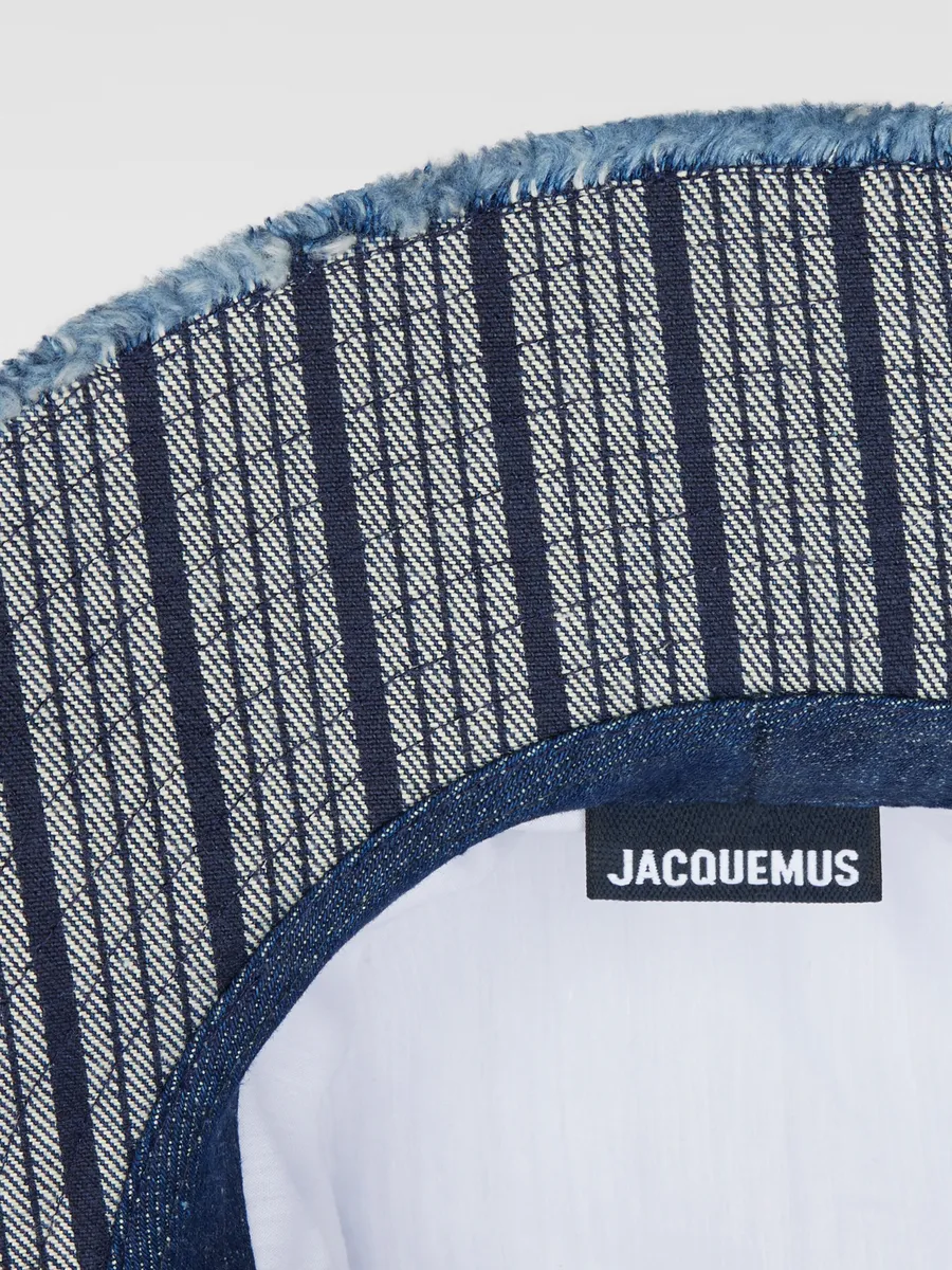 

Потертая экспедиционная шляпа Ле Боб Артишо Jacquemus, темно-синий