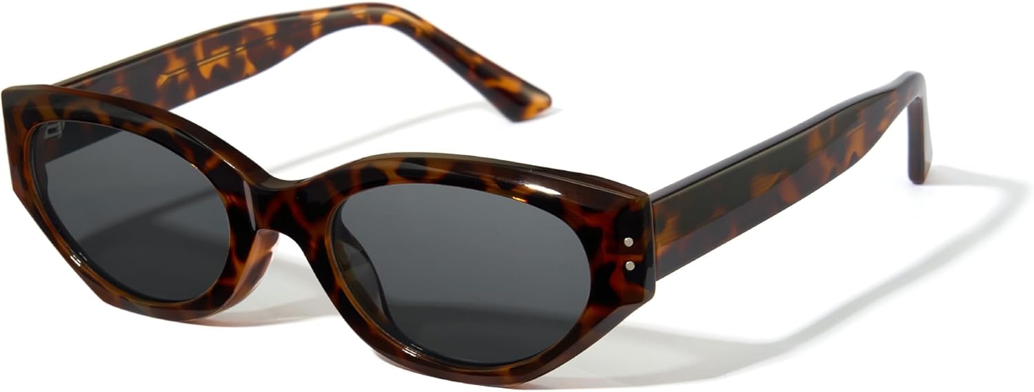 

Женские солнцезащитные очки Cyxus Acetate Cateye, легкие, для ношения в течение всего дня, с защитой UV400, подходят для вождения, путешествий и вечеринок. 1349, 02-leopard Print Frame Black Lens 1349