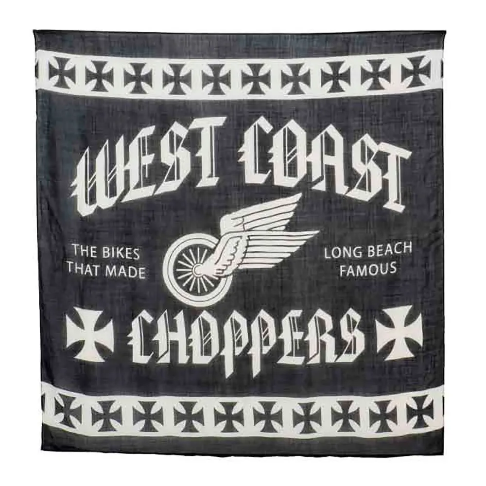 

Шарф West Coast Choppers Wings, черный