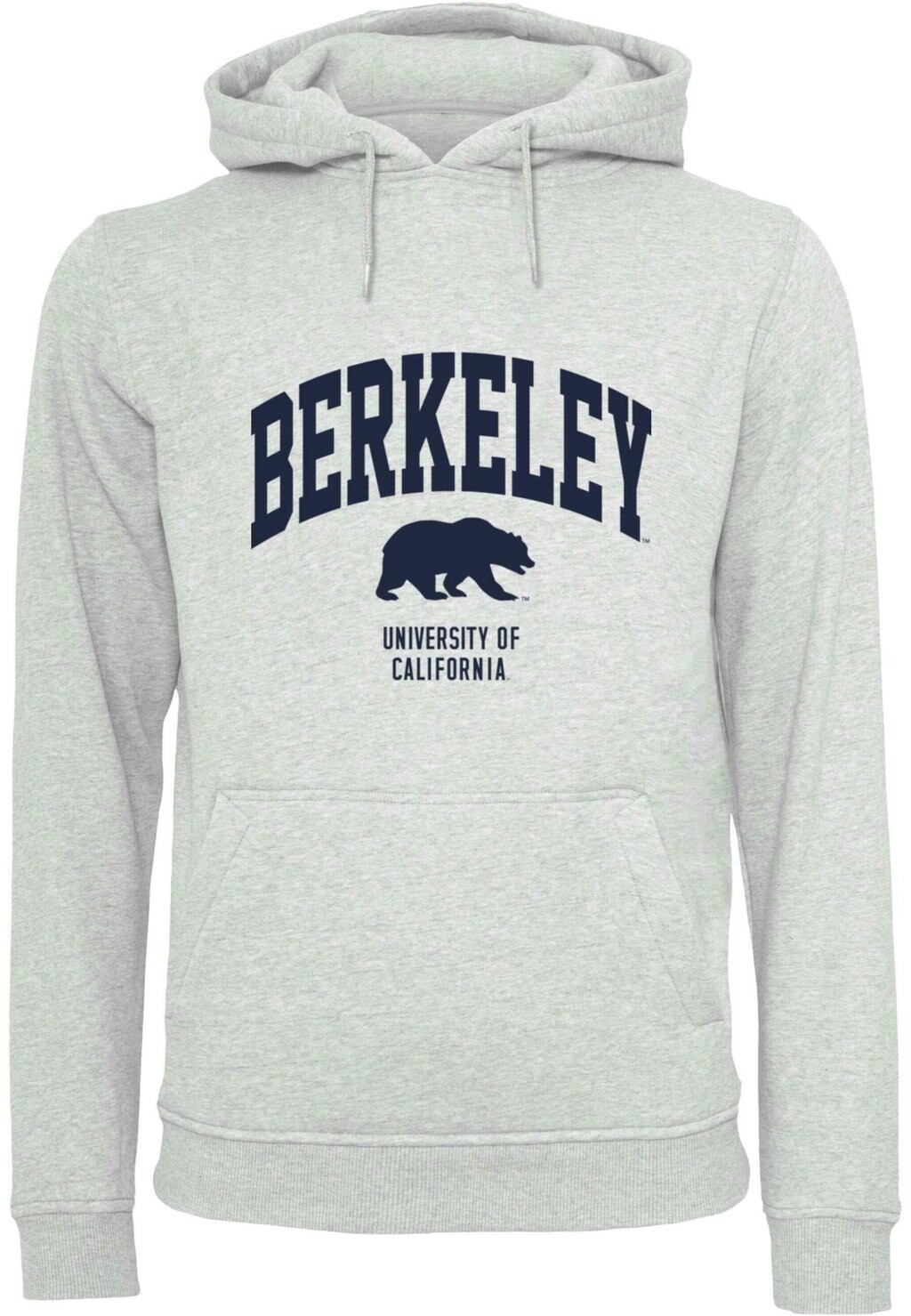 

Толстовка с капюшоном BERKELEY UNIVERSITY BEAR Merchcode, светло-серый