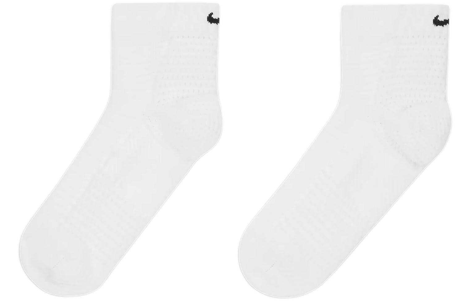 Единорог Dri FIT Adv амортизирующие носки до щиколотки 1 пара Nike, белый — фото 4