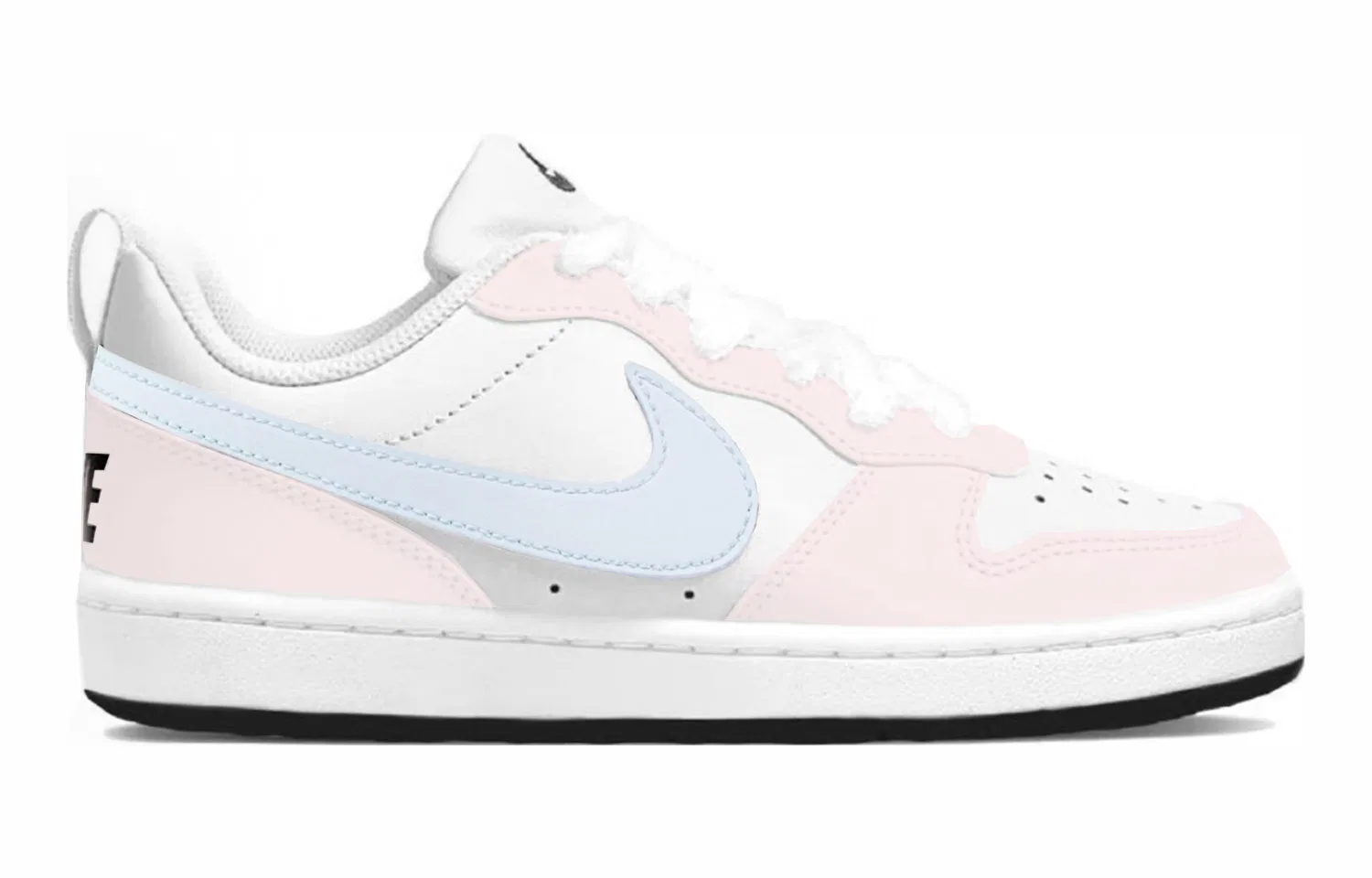 Кроссовки для скейтбординга Court Borough 2 Low top Pink Unisex Nike — фото 3