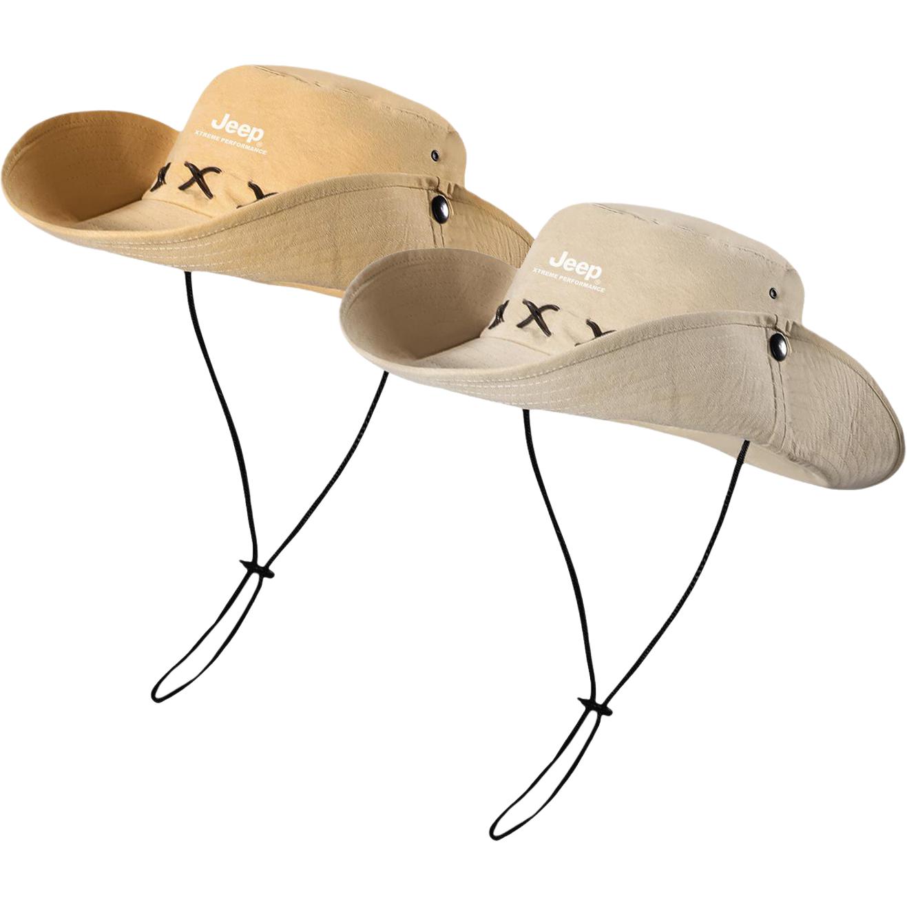 

Полиэстеровая панама Unisex Jeep, хаки+бежевый[two-piece replacement set]