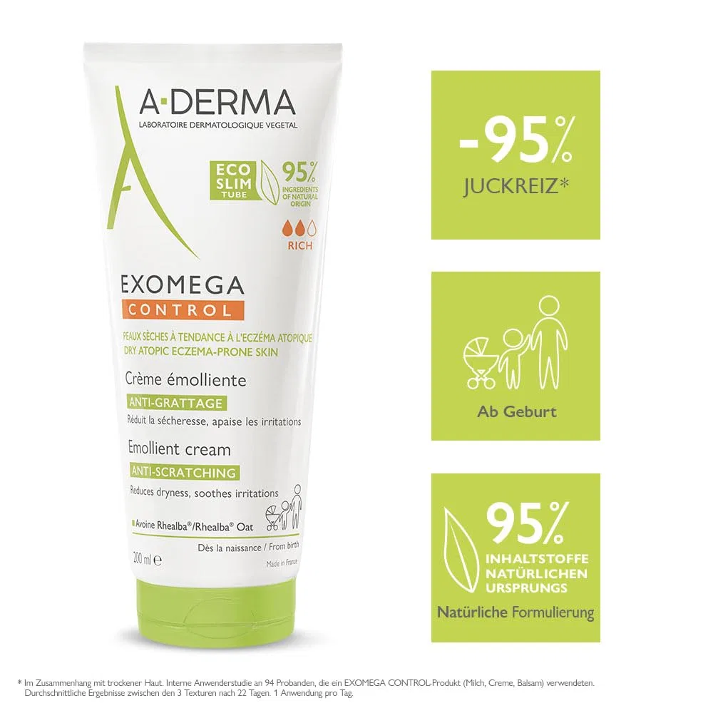 Восстанавливающий крем «Exomega Control Cream» от A-Derma A-Derma — фото 2