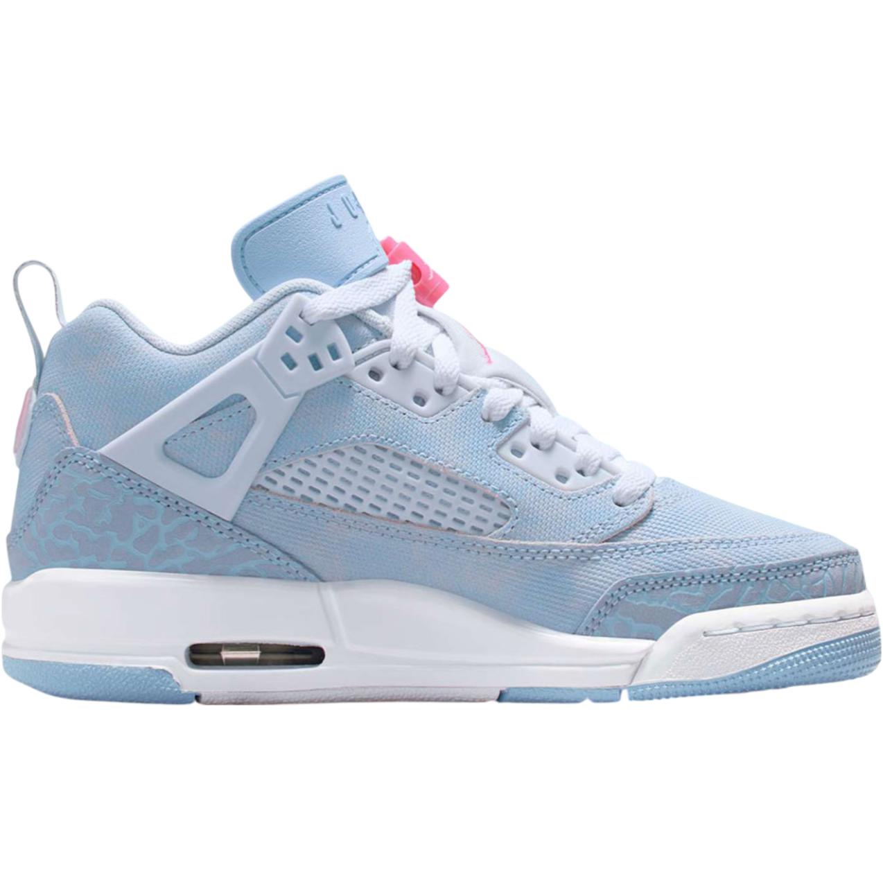 Jordan Spizike противоскользящие износостойкие низкие детские баскетбольные кроссовки cobalt blue для подростков — фото 3