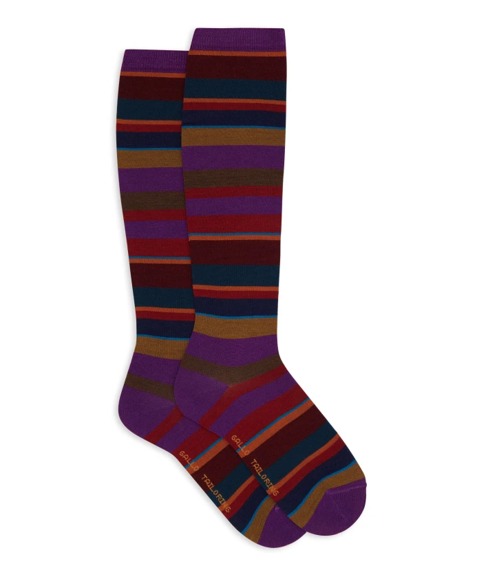 

Длинные шерстяные носки Gallo, мультиколор