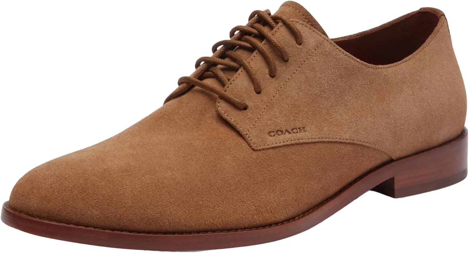 Дерби мужские из замши Coach, Кокос