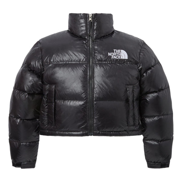 

Куртка nuptse short jacket 'black' The North Face, черный