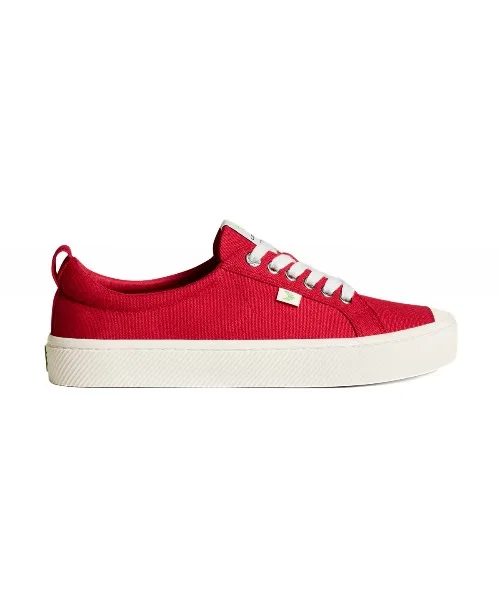 Унисекс кеды из канваса Kinetics OCA LOW красные