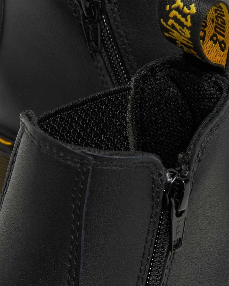 Ботинки челси Dr Martens Softy T 2976, детские, натуральная кожа, черный — фото 3