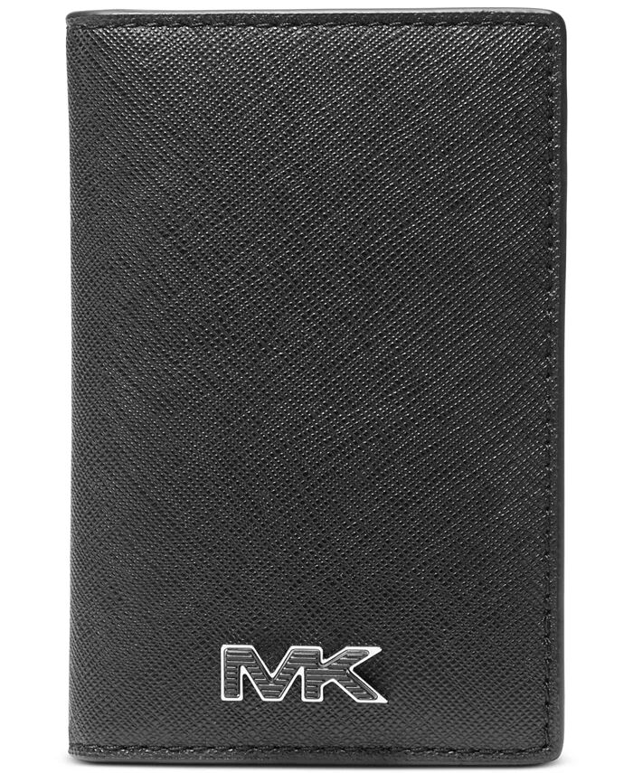 

Мужской складной футляр для карт с логотипом Michael Kors, черный