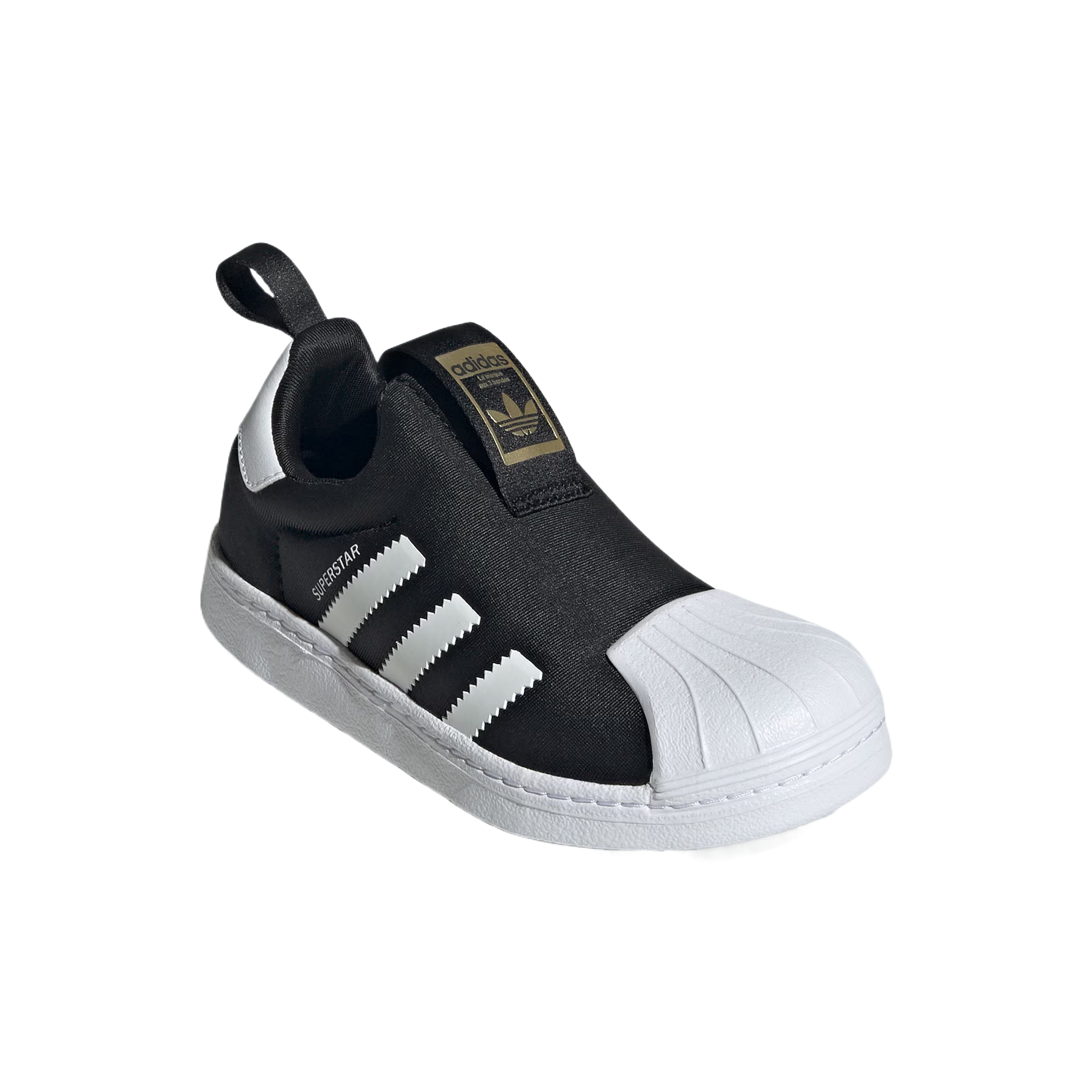Детские кроссовки SUPERSTAR 360 Low top для детей Adidas Originals, черный — фото 4