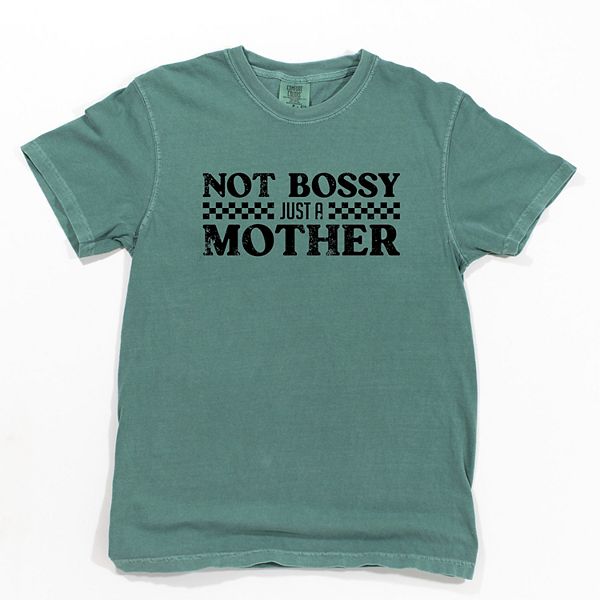 

Футболка с принтом Not bossy just a mother Simply Sage Market, Light Green, Зеленый, Футболка с принтом Not bossy just a mother Simply Sage Market, Light Green