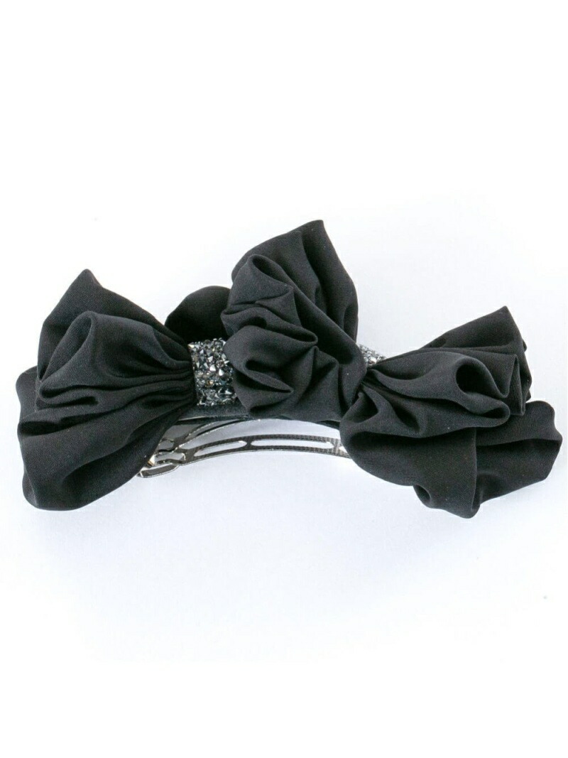 Заколка для волос /Lafiné Ribbon Barrette (черная) Complex Biz, black — фото 2