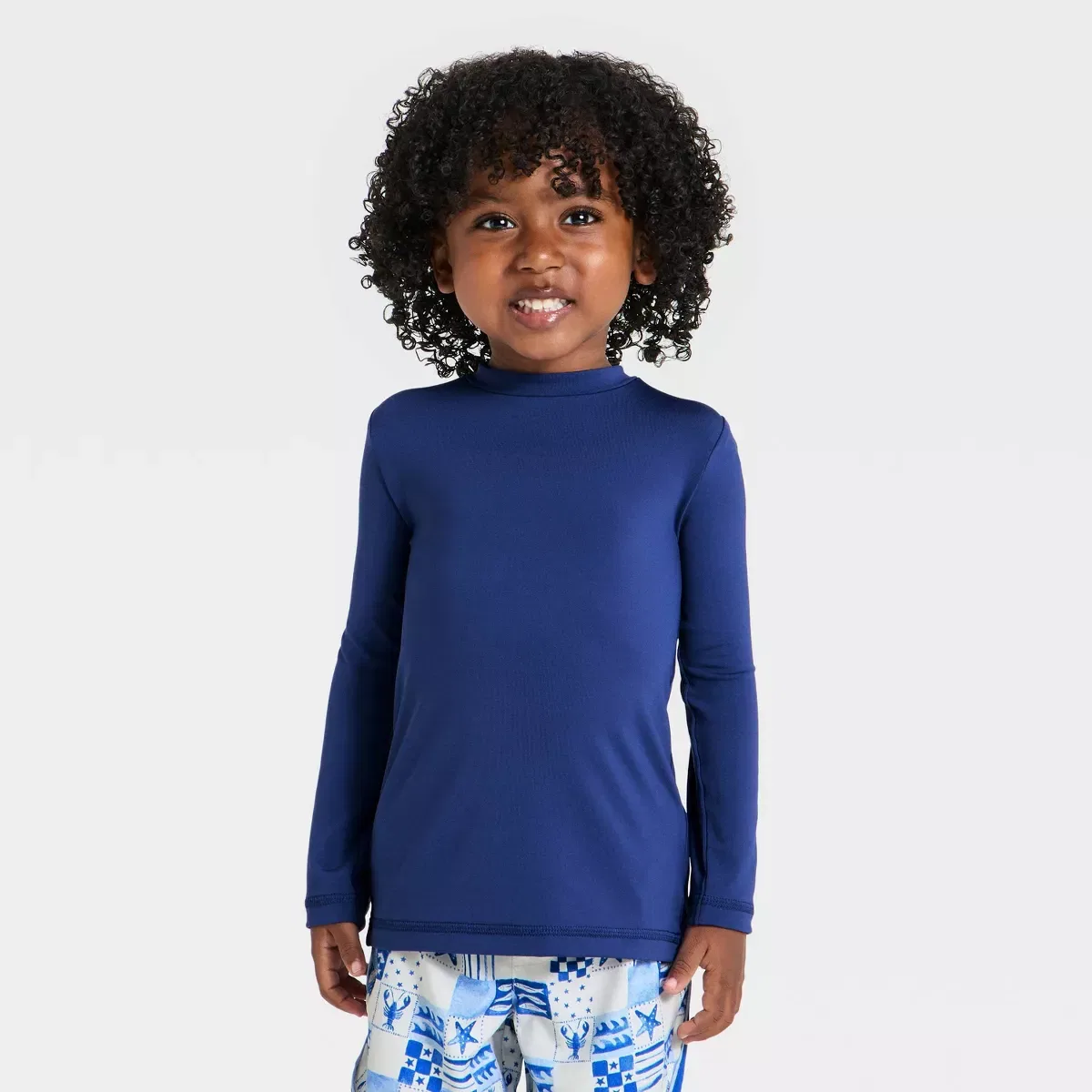 Детский рашгард с длинным рукавом NIT SEASONAL, Navy Blue
