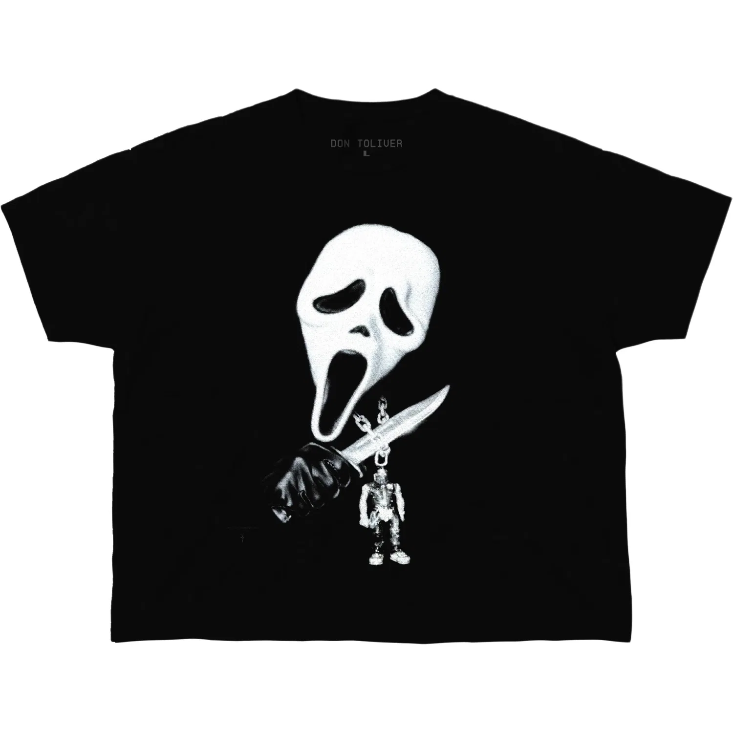 Детская футболка с принтом Travis Scott x Don Toliver X Scream SS26 Cactus Jack Travis Scott, Black
