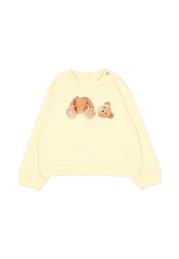 Худи с принтом Animals Palm Angels, Yellow, желтый