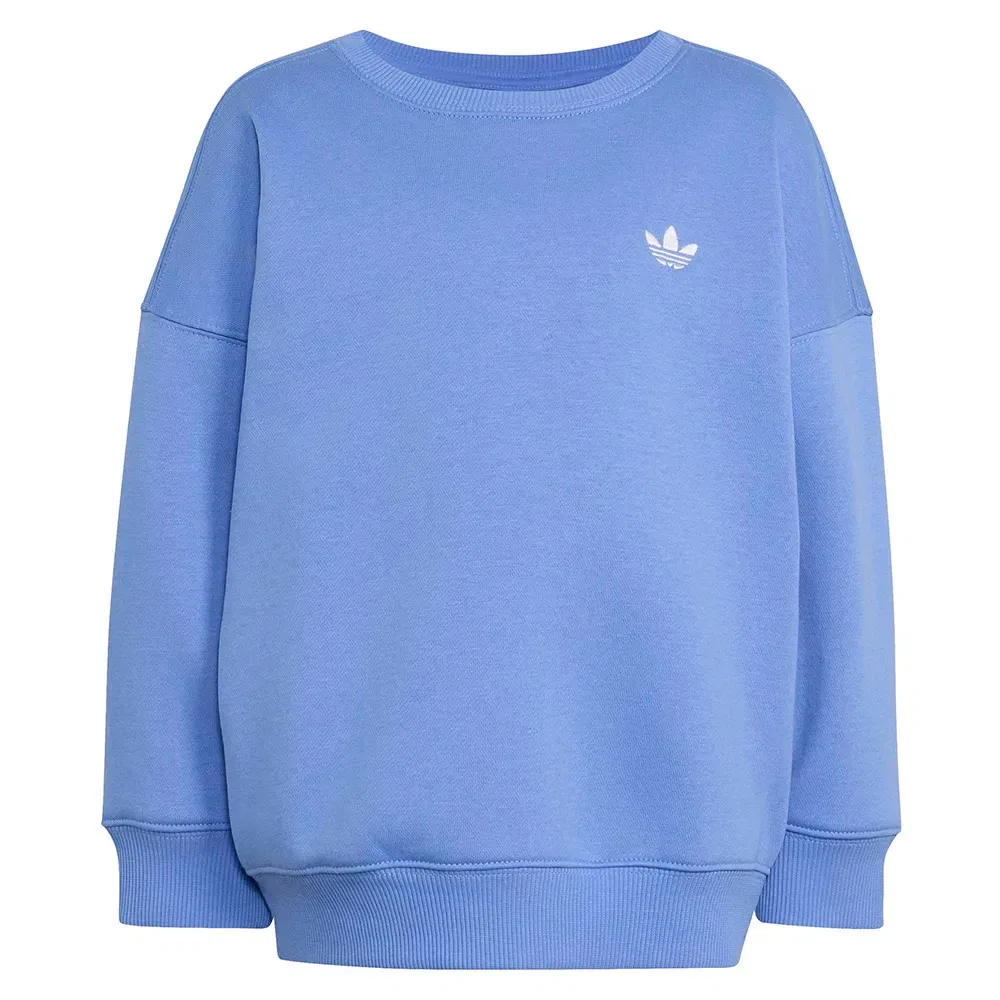 Комплект из топа и широких брюк Loose Crew Adidas Originals, синий — фото 3