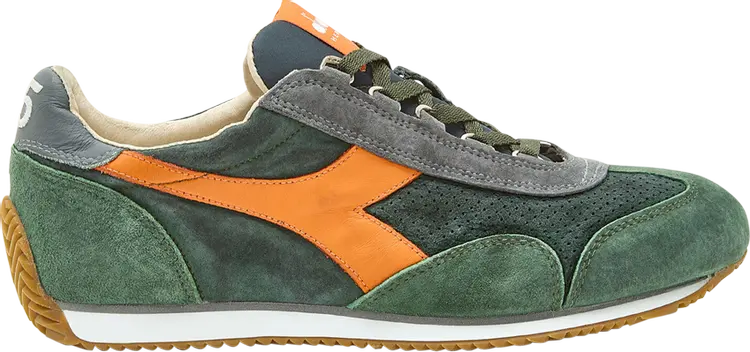 

Кроссовки Equipe Suede SW Green Night Orange, зеленый