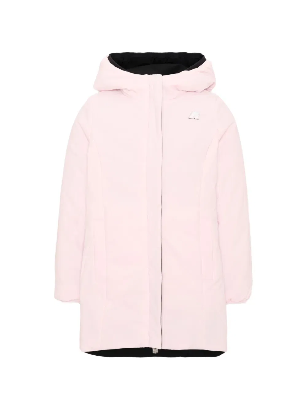 Куртка утепленная Denise K Way Kids, черный/розовый — фото 4