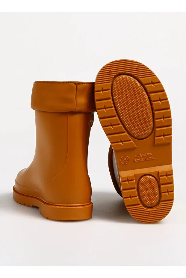 Детские ботинки для девочек резиновые Rain Boots Igor, Caramel — фото 4