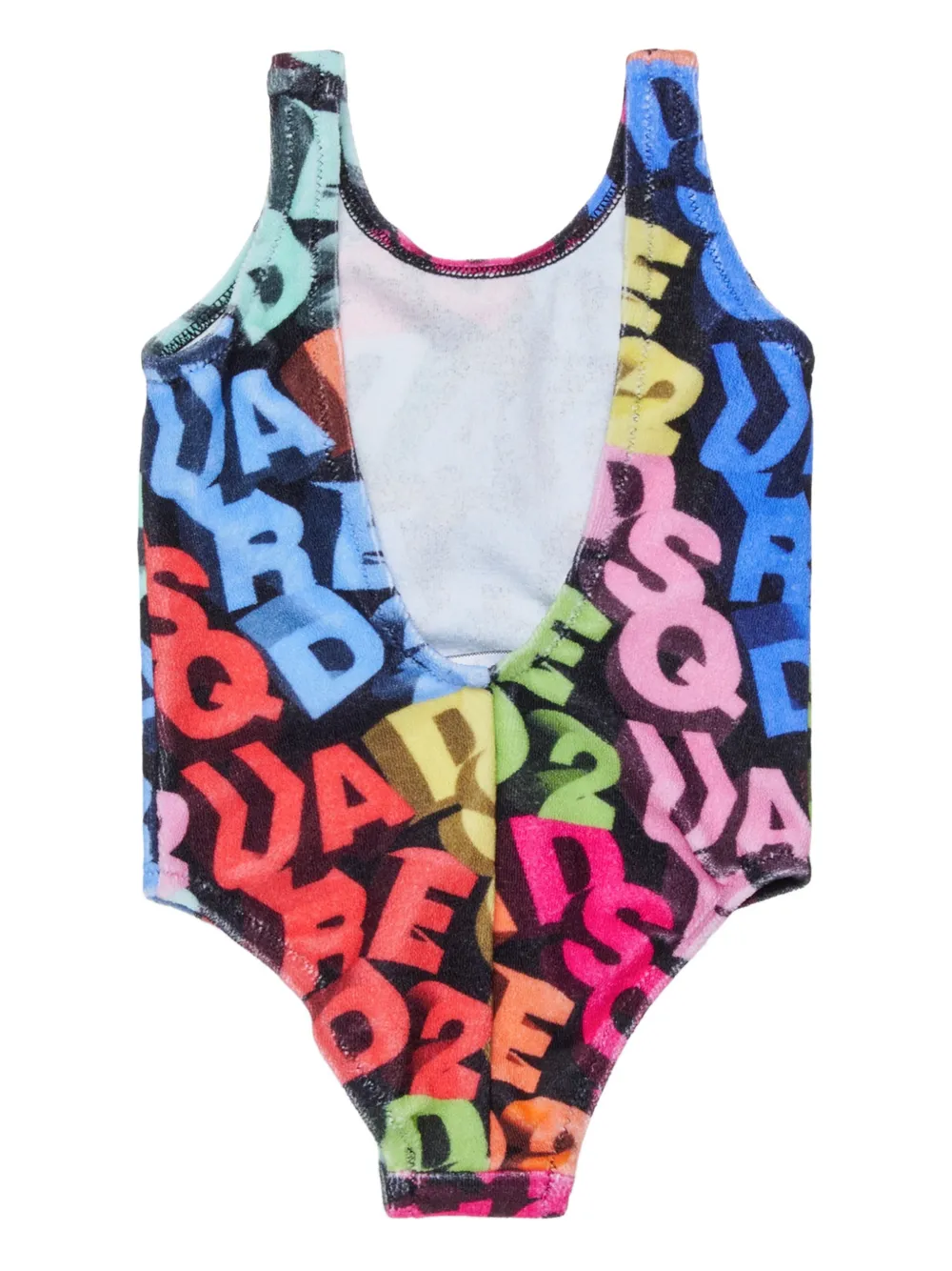 Купальник для новорожденного Dsquared2 Kids, черный — фото 2