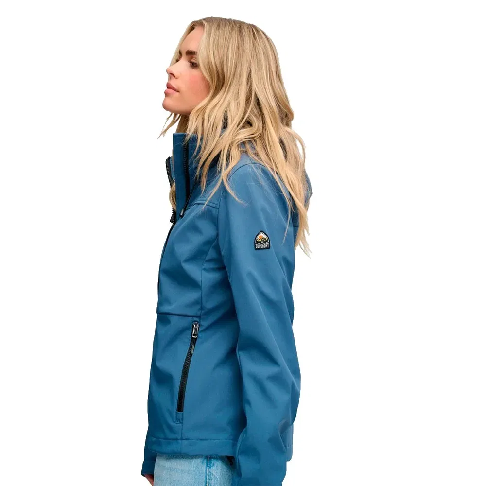 Женская куртка с длинным рукавом Classic Trekker Superdry, Blue — фото 4