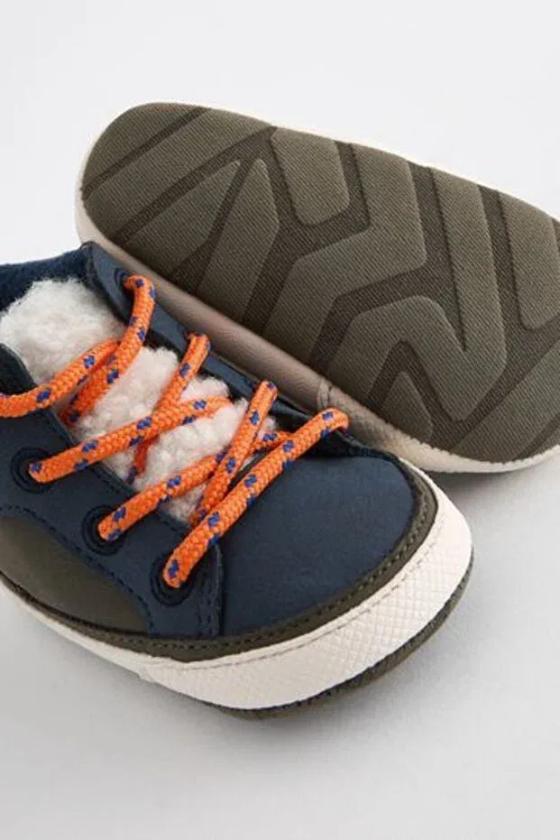 Детские кроссовки для девочек с цветным принтом Next Baby, Multicolor — фото 4