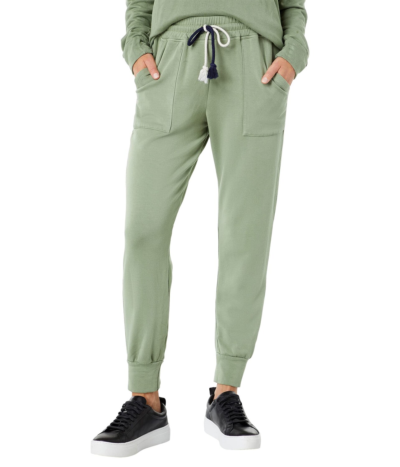 

Брюки SUNDRY, Modal Cotton Joggers with Patch Pockets, Зеленый, Брюки SUNDRY, Modal Cotton Joggers with Patch Pockets