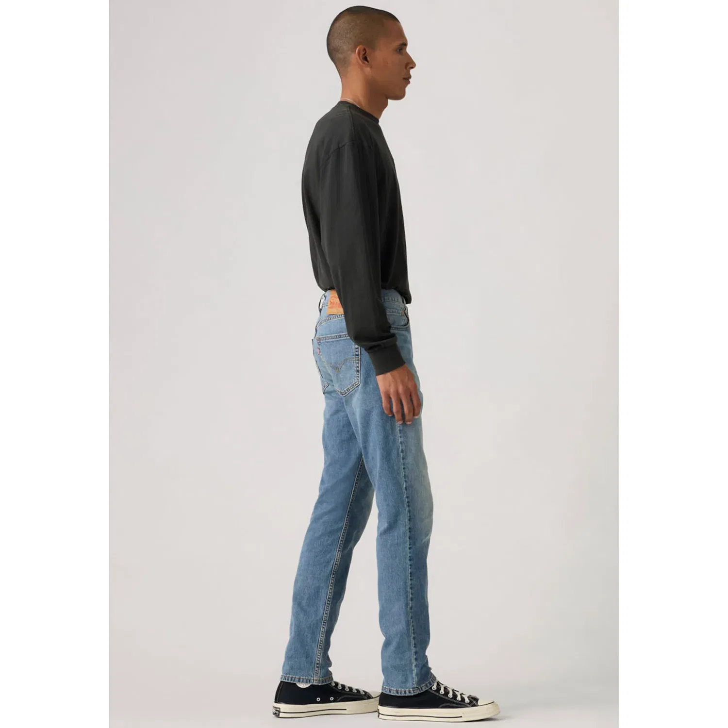 Мужские облегающие джинсы с эффектом стрейч Levi's, Waterfall Cool — фото 4