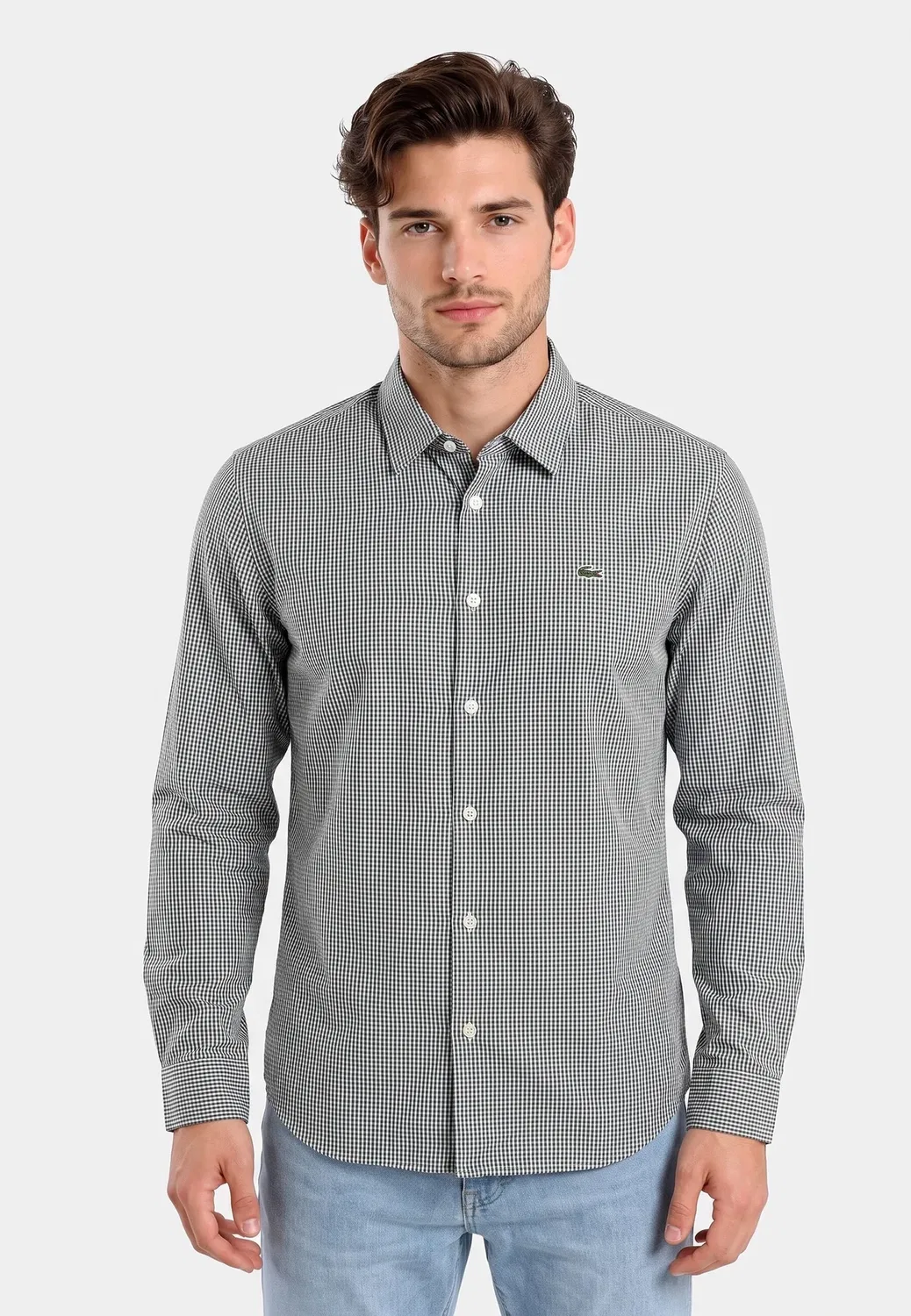 Ch8857 . - рубашка Lacoste, Gris